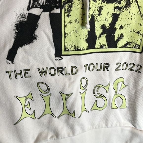 Billie Eillish Happier Than Ever Tour organic cotton unisex hoody. New - Picture 6 of 10